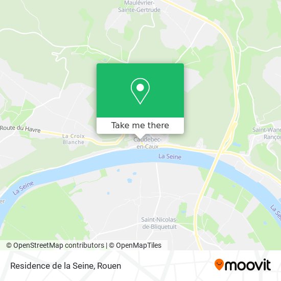 Residence de la Seine map