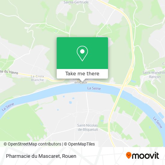 Pharmacie du Mascaret map