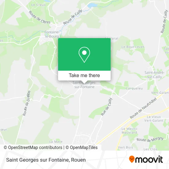 Saint Georges sur Fontaine map