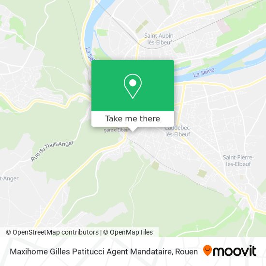 Maxihome Gilles Patitucci Agent Mandataire map