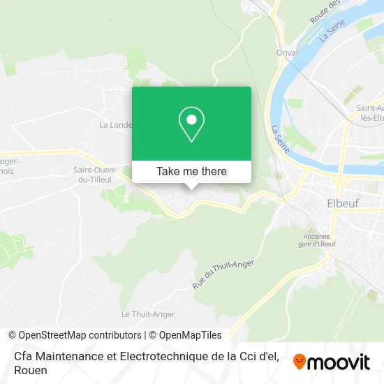 Cfa Maintenance et Electrotechnique de la Cci d'el map