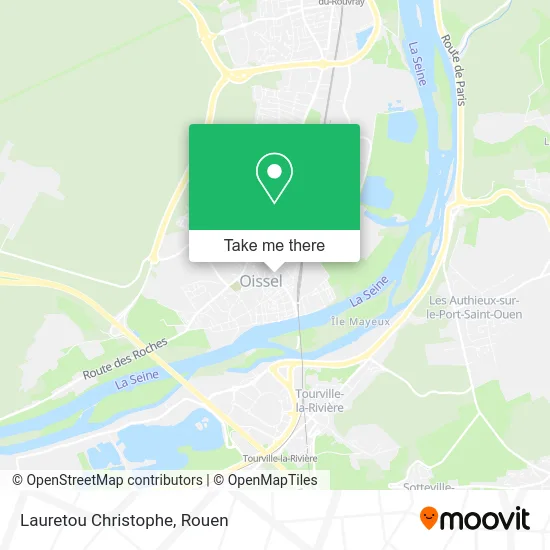 Lauretou Christophe map