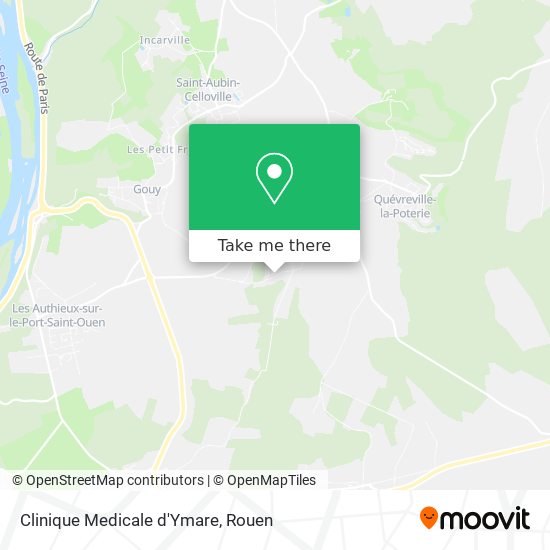 Clinique Medicale d'Ymare map