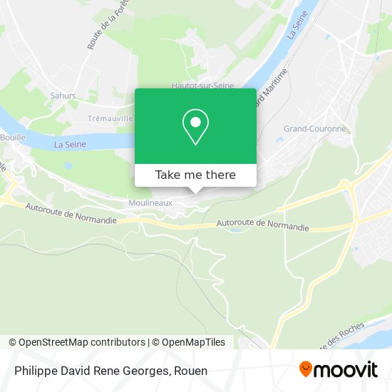 Mapa Philippe David Rene Georges