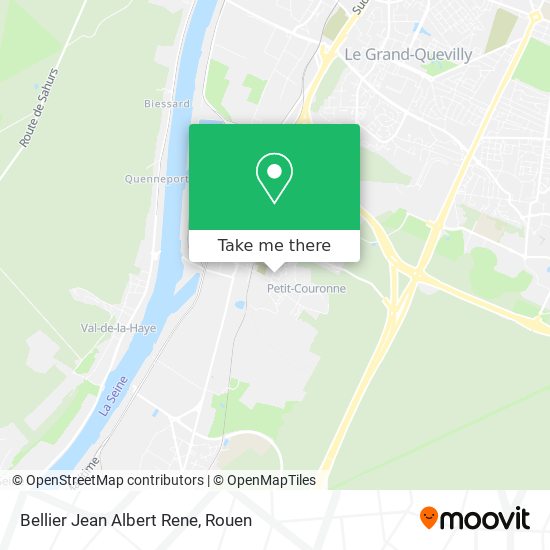 Bellier Jean Albert Rene map