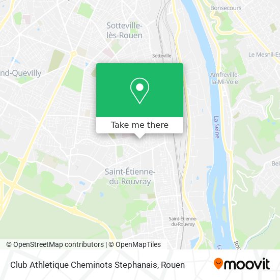 Club Athletique Cheminots Stephanais map