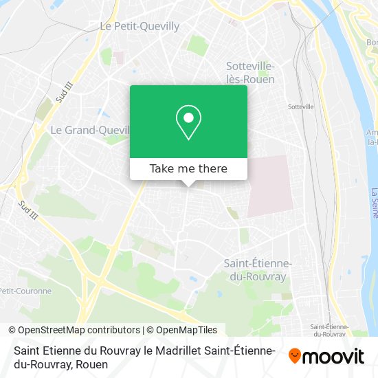 Saint Etienne du Rouvray le Madrillet Saint-Étienne-du-Rouvray map
