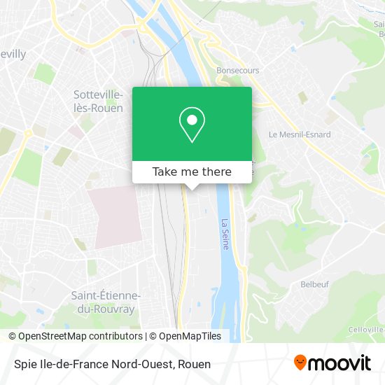 Spie Ile-de-France Nord-Ouest map