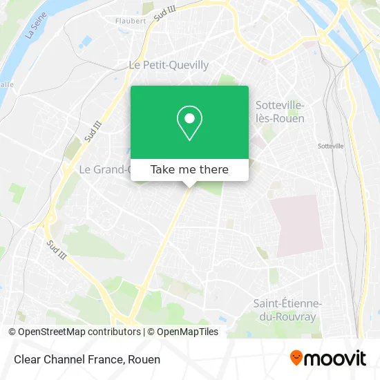 Clear Channel France map