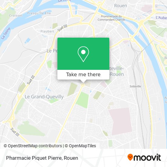 Mapa Pharmacie Piquet Pierre