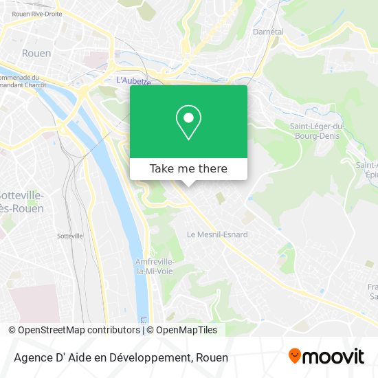 Mapa Agence D' Aide en Développement