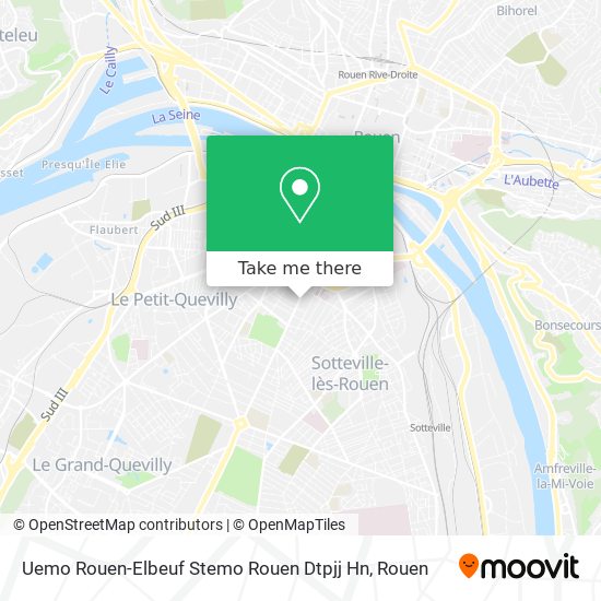 Uemo Rouen-Elbeuf Stemo Rouen Dtpjj Hn map