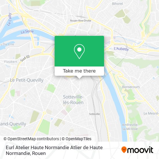 Eurl Atelier Haute Normandie Atlier de Haute Normandie map