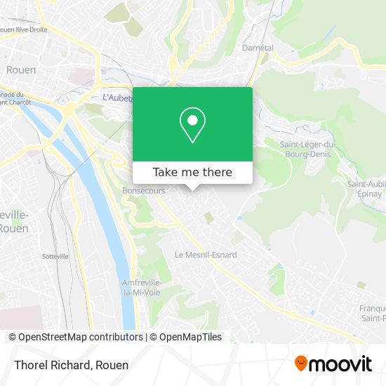 Thorel Richard map