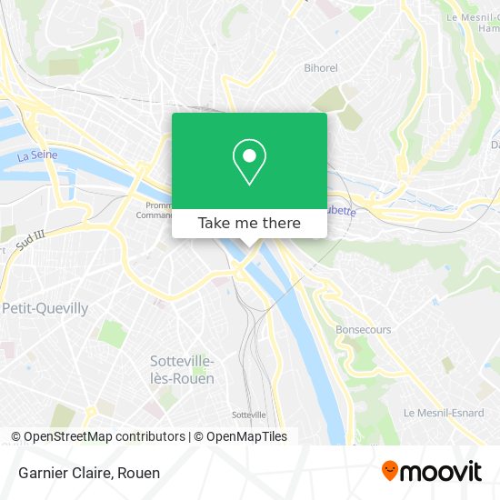 Garnier Claire map