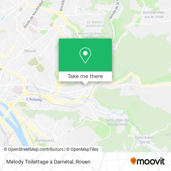 Mélody Toilettage à Darnétal map