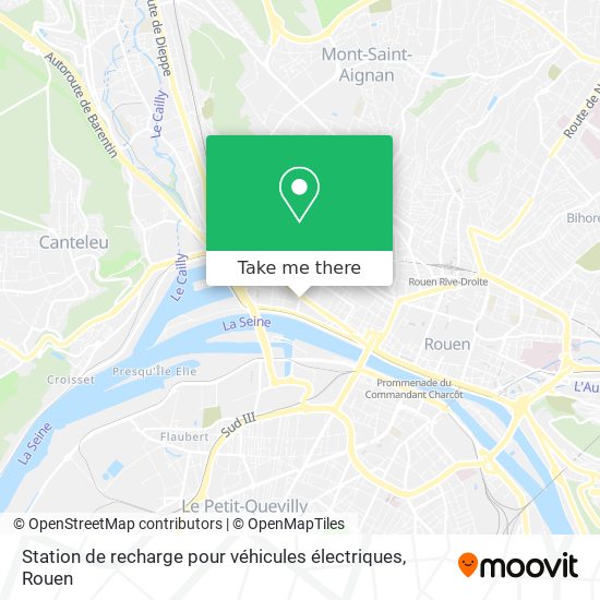 Mapa Station de recharge pour véhicules électriques