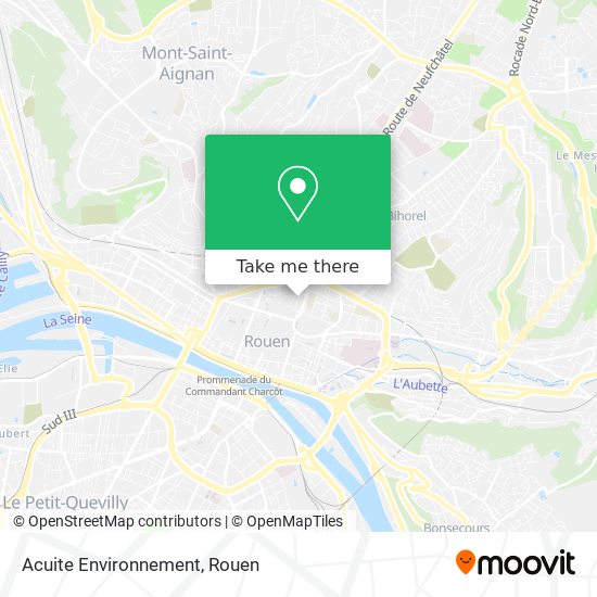 Acuite Environnement map