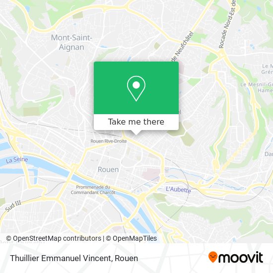 Thuillier Emmanuel Vincent map