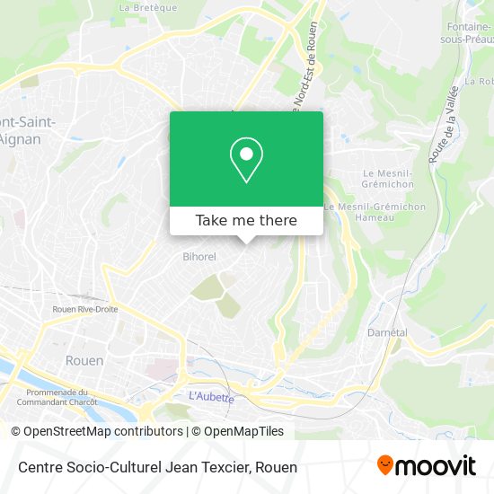 Centre Socio-Culturel Jean Texcier map