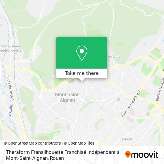 Theraform Fransilhouette Franchisé Indépendant à Mont-Saint-Aignan map