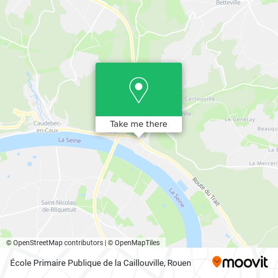 Mapa École Primaire Publique de la Caillouville