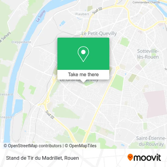 Stand de Tir du Madrillet map