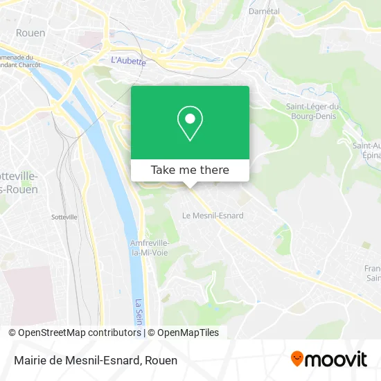 Mairie de Mesnil-Esnard map