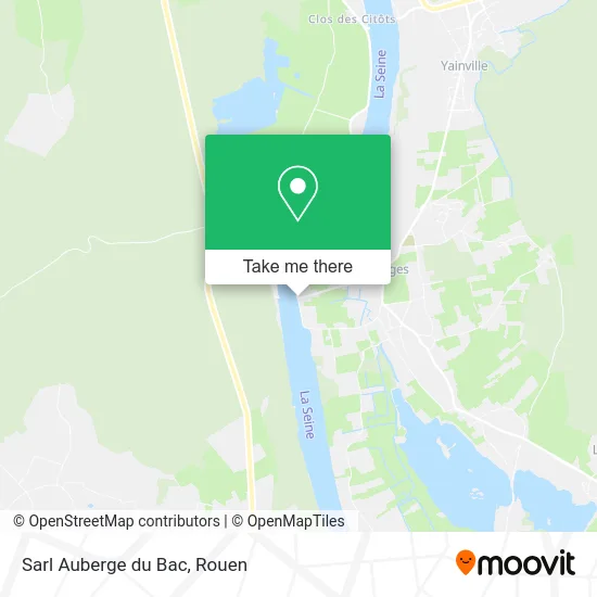 Sarl Auberge du Bac map