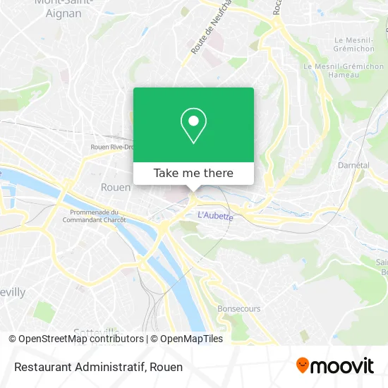 Restaurant Administratif map