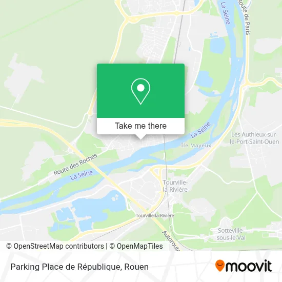 Parking Place de République map