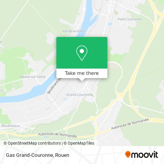 Gas Grand-Couronne map