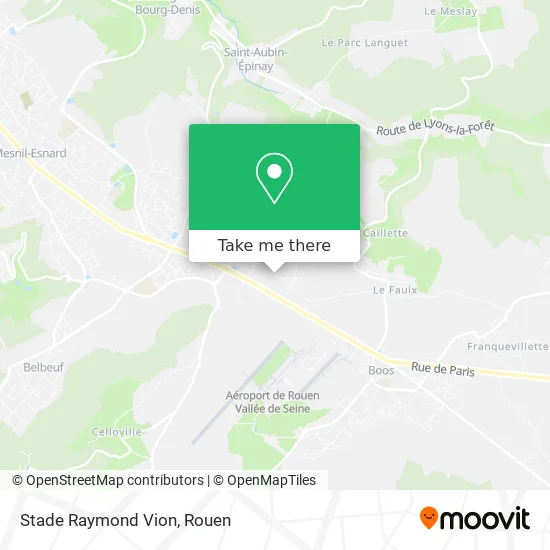 Stade Raymond Vion map