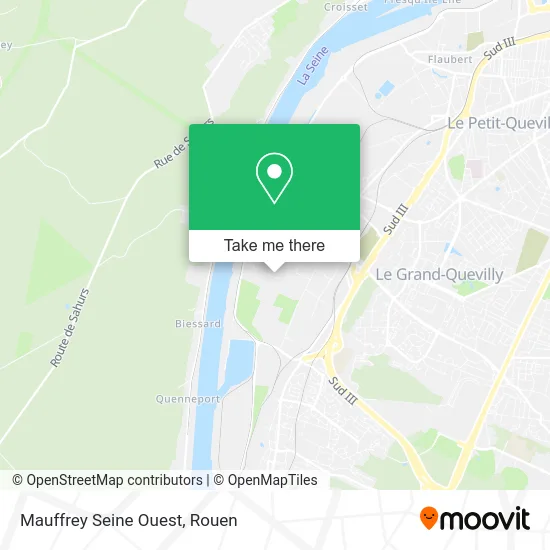 Mauffrey Seine Ouest map