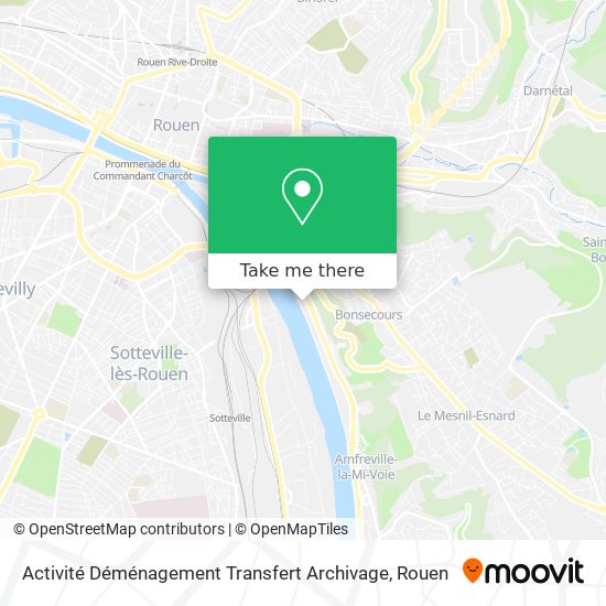 Mapa Activité Déménagement Transfert Archivage