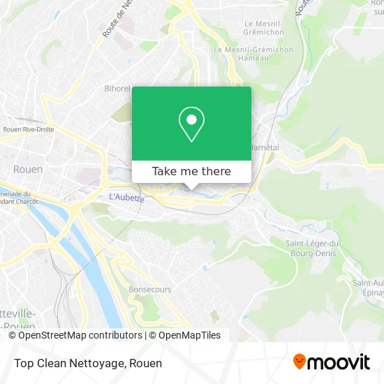 Top Clean Nettoyage map