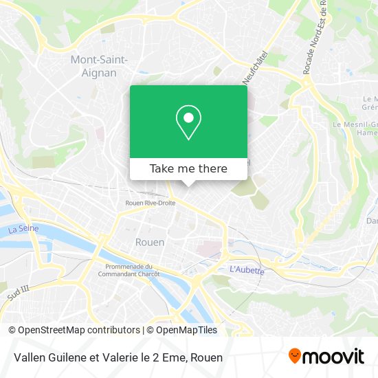 Mapa Vallen Guilene et Valerie le 2 Eme