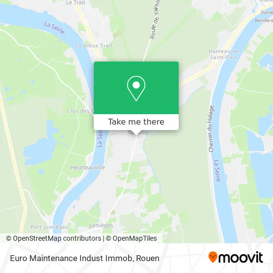 Euro Maintenance Indust Immob map
