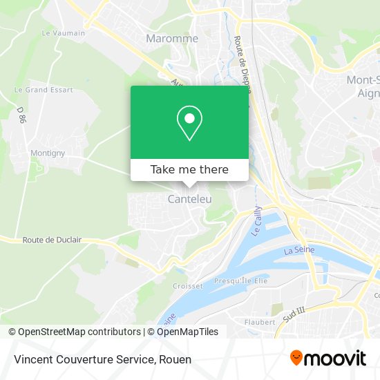 Mapa Vincent Couverture Service