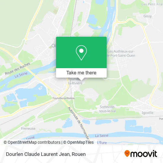 Dourlen Claude Laurent Jean map