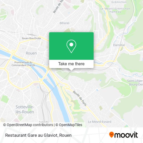 Restaurant Gare au Glaviot map