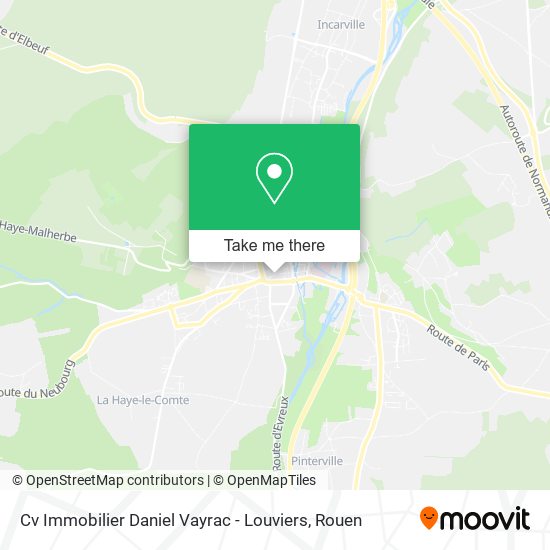 Mapa Cv Immobilier Daniel Vayrac - Louviers