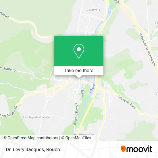 Dr. Levry Jacques map