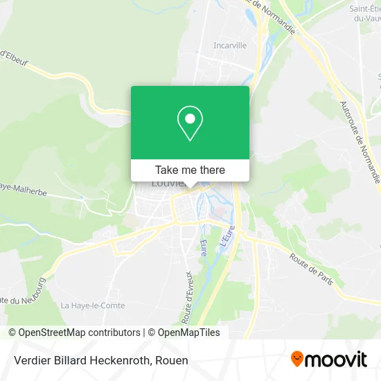 Verdier Billard Heckenroth map