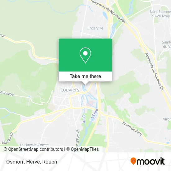 Osmont Hervé map