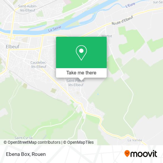 Ebena Box map