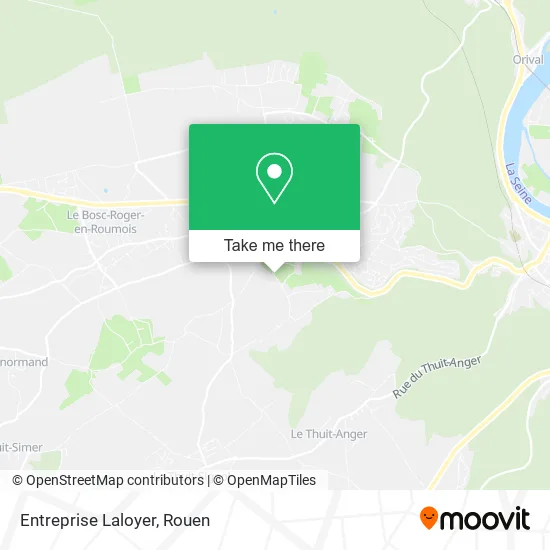 Entreprise Laloyer map