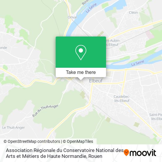 Association Régionale du Conservatoire National des Arts et Métiers de Haute Normandie map