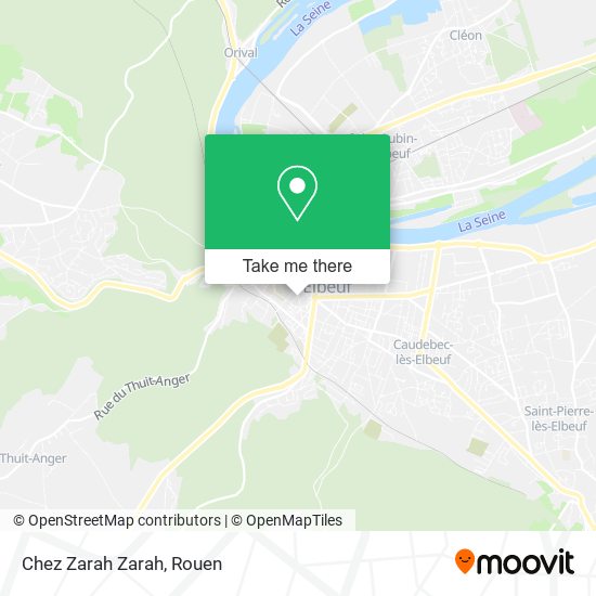 Chez Zarah Zarah map
