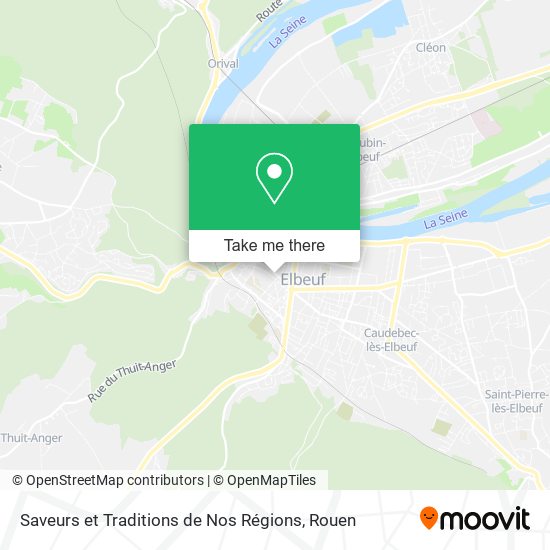 Saveurs et Traditions de Nos Régions map